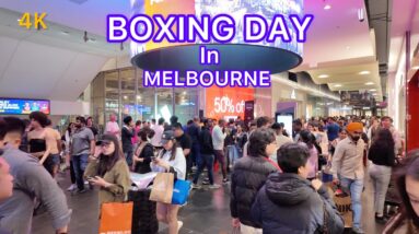 Boxing Day in Melbourne City Australia 2023 | DFO South Wharf