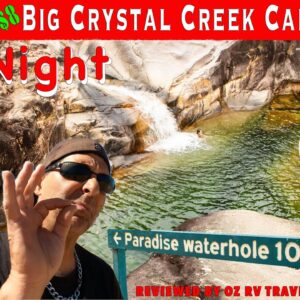 CAMPING WITH OZ RV TRAVEL SHOW @ Big Crystal Creek Camping in QUEENSLAND