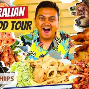 Australian Seafood Tour | Fish & Chips Mountain🐠🍟Best Australian Seafood on the Great Ocean Road