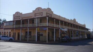 Historic Hotel Corones at Charleville in south west Queensland