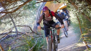 Mountain Biking in Tassie with Blue Derby Pods Ride | It's All Good Down Under | Come and Say G'day