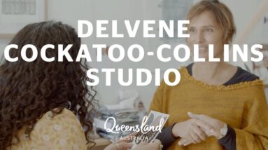 Learn about Minjerribah's art and culture with Delvene Cockatoo-Collins