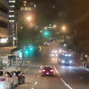 Road trip to Brisbane city at night.