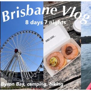 FIRST TIME IN BRISBANE Australia Vlog |Byron Bay, Hiking FOR 3 DAYS, Camping, Kayaking with Dolphins