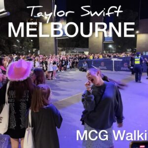 Melbourne Australia Taylor Swift Walking Tour MCG