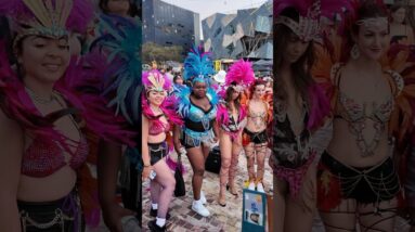 Melbourne in February - Afro Caribbean Carnival 2024 #shorts