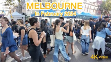 Melbourne Australia - City of Events - Lonsdale Street 2024