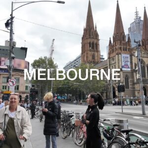 Melbourne City Walk Tour | Fed Square | March 2024