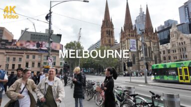 Melbourne City Walk Tour | Fed Square | March 2024