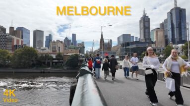 Saturday Afternoon Walk in the City of Melbourne | March 2024