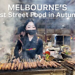 Best Autumn Street Food in Melbourne | Queen Victoria Market