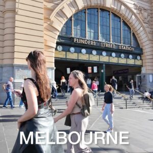 Flinders Street Station, Melbourne City Tour Australia