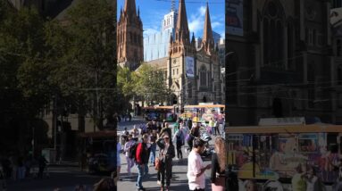 Melbourne Australia #citywalk #city #travel