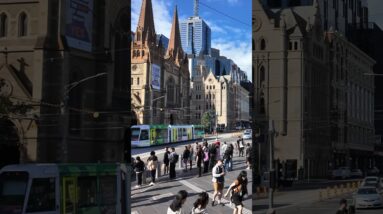 Melbourne City Virtual Tour #citywalk #cityview #travel