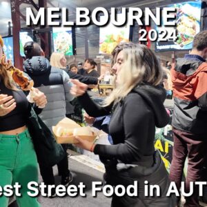 Melbourne's Autumn Night Market 2024 | Queen Victoria Market | Hawker 88