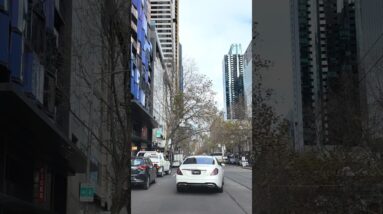 Hook turn in Melbourne #city #driving