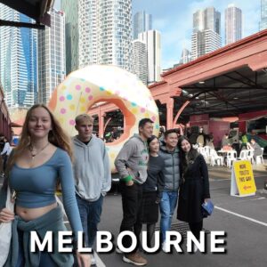 Melbourne City Queen Victoria Market Australia - Donut Festival 2024