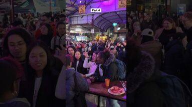 Part 4 Queen Victoria Market Melbourne Australia, Winter Night Market 2024 #walkthrough #citywalk