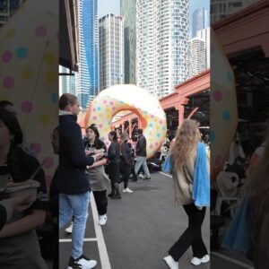Melbourne Australia Donut Festival 2024 Queen Victoria Market #walkingtour #citywalk