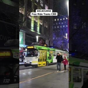 Melbourne Australia Trams #citywalk  #walkthrough #walkingtour