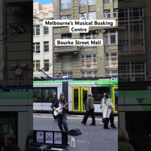 Melbourne’s Musical Busking Centre, Bourke Street Mall #walkthrough #walkingtour #citywalk