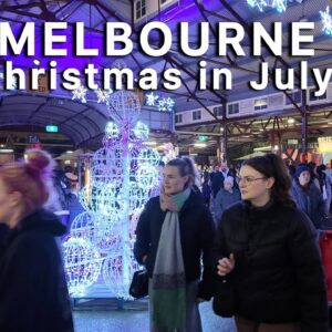 Christmas in July Melbourne Australia 4K Video Tour