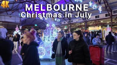 Christmas in July Melbourne Australia 4K Video Tour