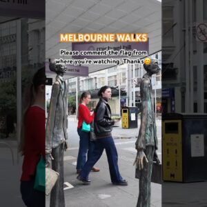 Melbourne City Walks #walkthrough #walkingtour