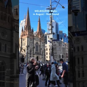 Travel Melbourne Walks #citywalk #walkthrough #walkingtour