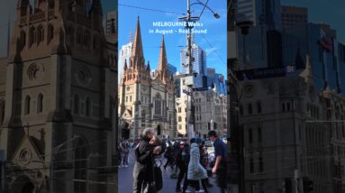 Travel Melbourne Walks #citywalk #walkthrough #walkingtour