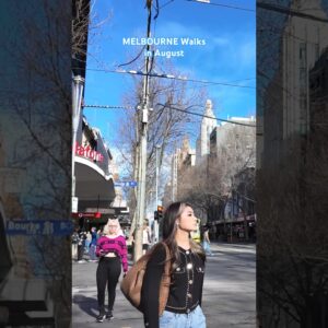 Travel Melbourne Walks #citywalk #walkthrough #walkingtour