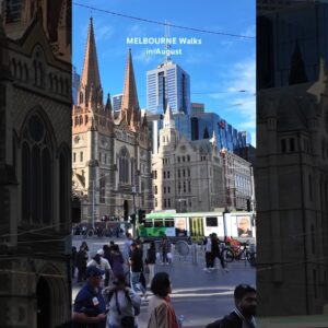 Travel Melbourne Walks #citywalk #walkthrough #walkingtour