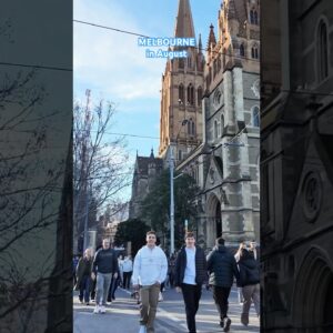 Travel Melbourne Walks in August #citywalk #walkthrough #walkingtour