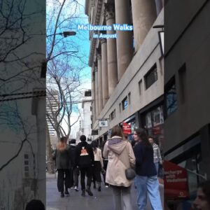 Travel Melbourne Walks in the City #walkthrough #walkingtour #citywalk