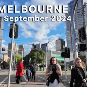 Experience Melbourne Australia in September 4K Video