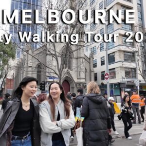 Last Day of Winter in Melbourne City Australia 2024 4K Video