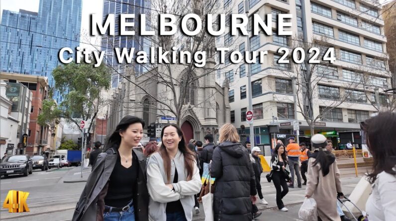 Last Day of Winter in Melbourne City Australia 2024 4K Video