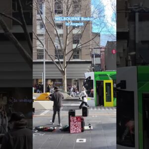 Forever Young by Cam Nicholson and Konstantin, Swanston Street Melbourne #melbourne #busking