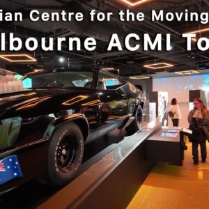 Melbourne ACMI Tour 2024 - Australian Centre for the Moving Image