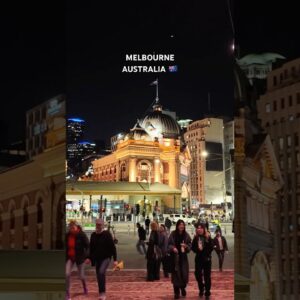 Melbourne at Night #beautifulcity #melbourne #australia #travelmelbourne