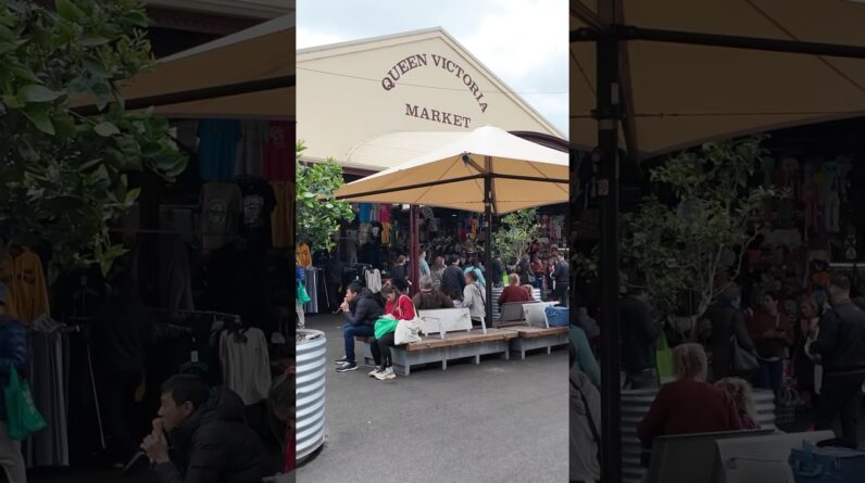 Queen Victoria Market Tour Melbourne Australia #melbournewalks #melbournemarket