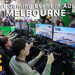 PAX Aus 2024 Melbourne - Biggest Game Event  in Australia 4K Video