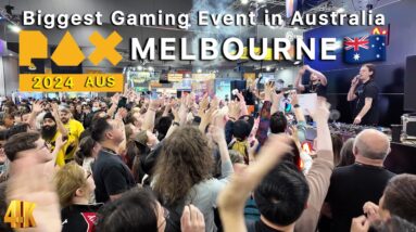 PAX Aus 2024 Ticketed Zone Walkthrough Melbourne Australia