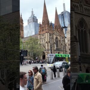 Melbourne Australia City Views#australia #shorts #travelmelbourne #melbournestreettour