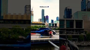 Explore Melbourne Through Helicopter #travel #australia