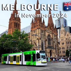 Exploring Melbourne Australia in November 2024 4K Video