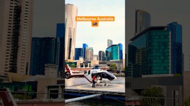 Melbourne Australia Helicopter Spotting, Melbourne Heliport